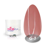 Гель для нарощування Nice 30 мл № G - 1